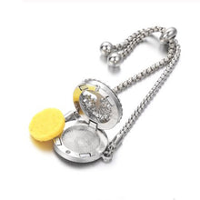 Charger l'image dans la galerie, Bracelet diffuseur d'huile essentielle ajustable (couleur aléatoire sauf si indiquée en commentaire)